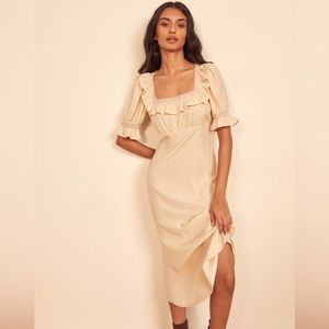 REFORMATION Fifer Dress  100% SILK